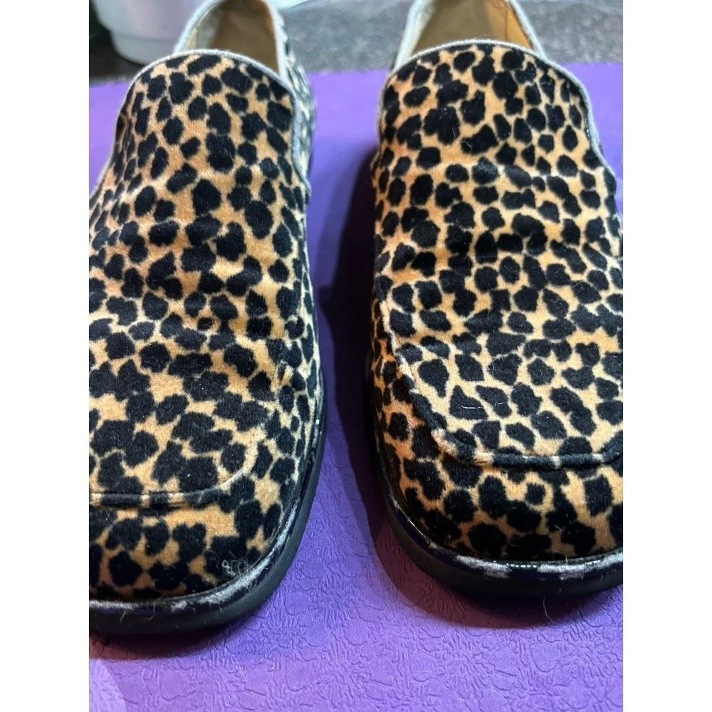 bloomingdales Animal Print made In Italy Shoes size 5.5 - Picture 2 of 9